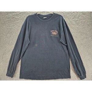 George Strait Shirt Mens XL Country Music Festival Barbed Wire Long Sleeve